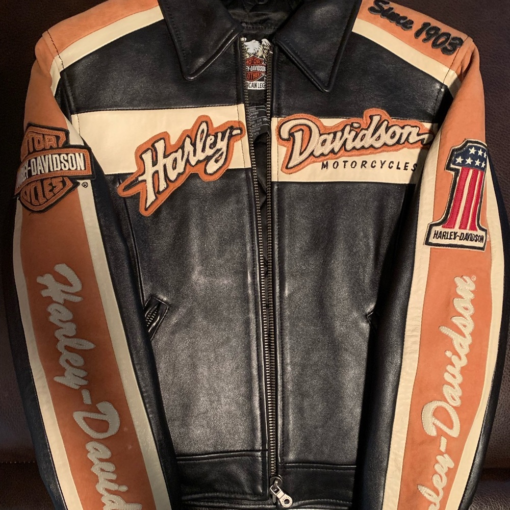 Harley Davidson Collectors XS Leather Jacket